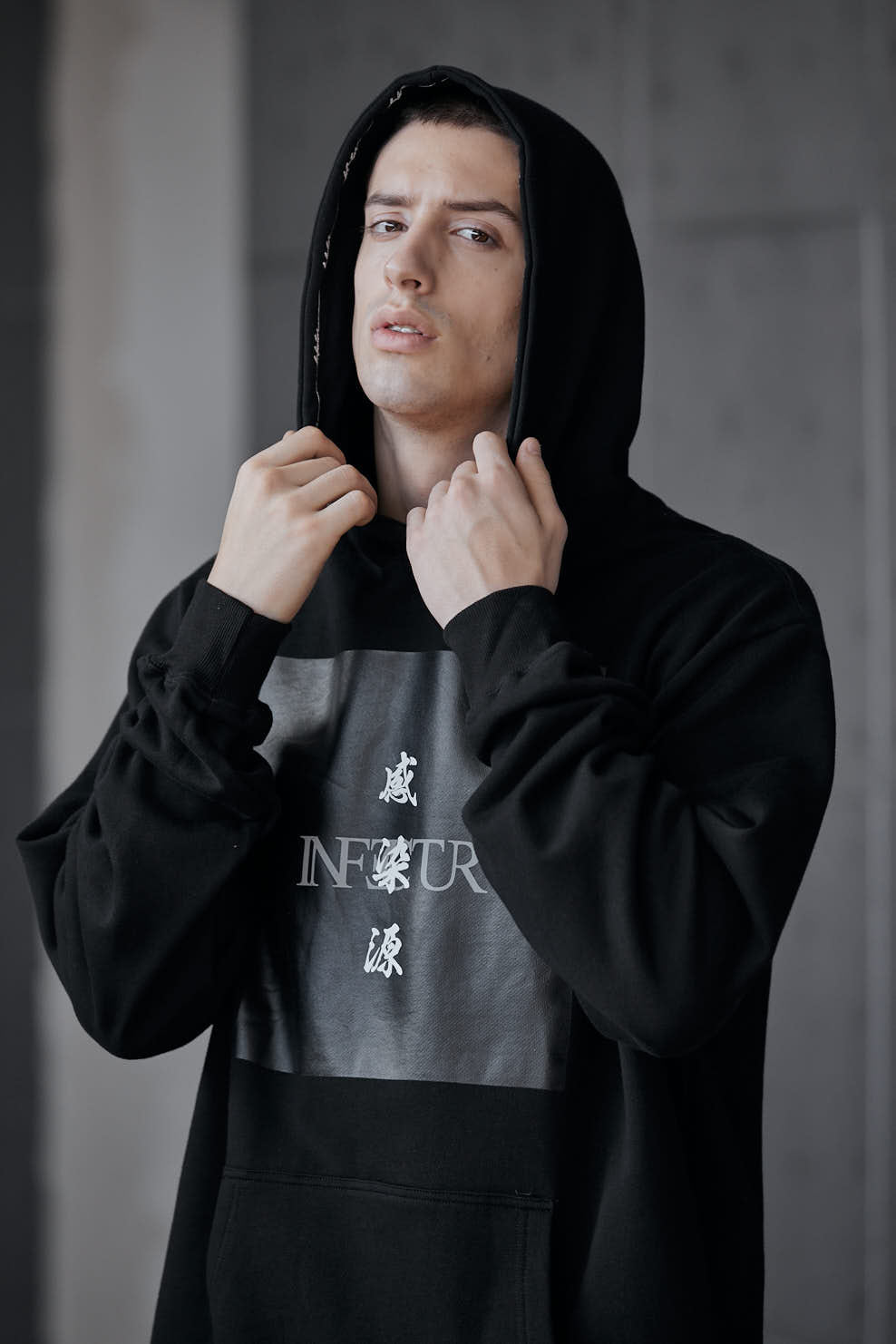 INFECTUR Hoodie - Black