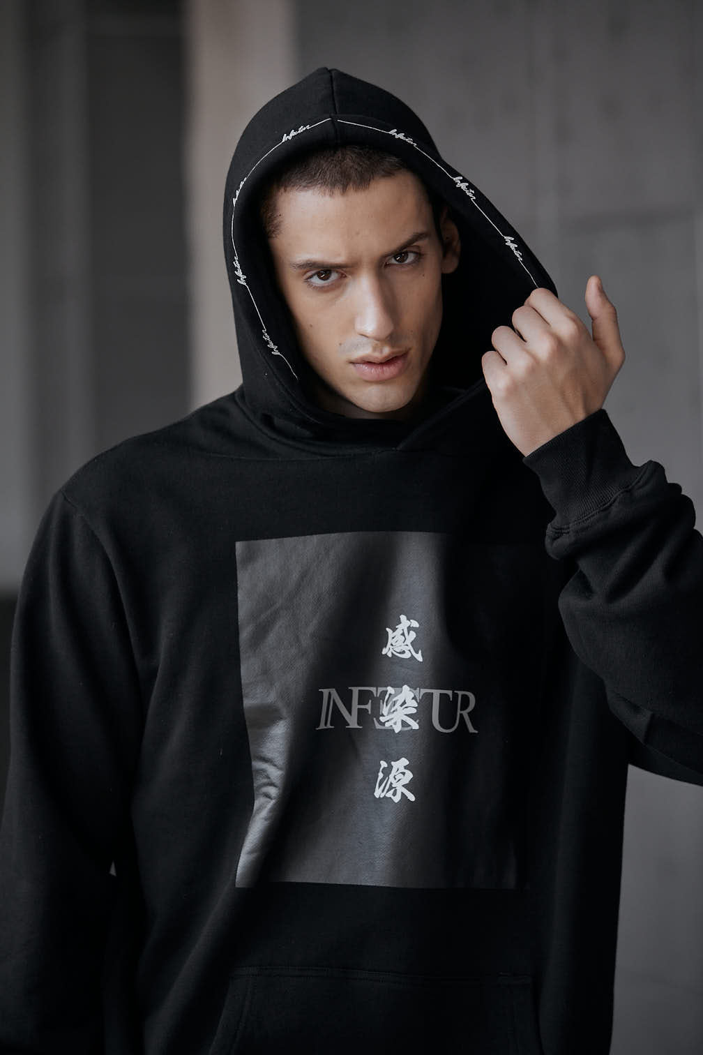 INFECTUR Hoodie - Black