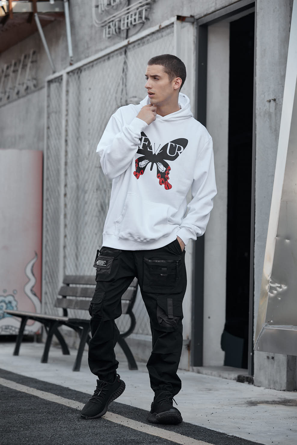 Papilio Maraho Hoodie - White