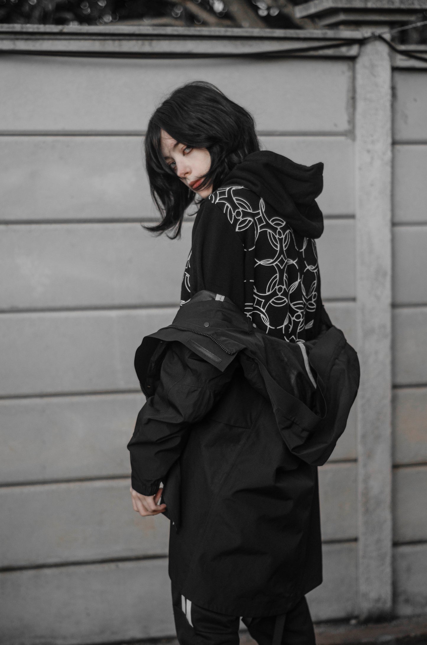 Maraho-Bio Hoodie - Black