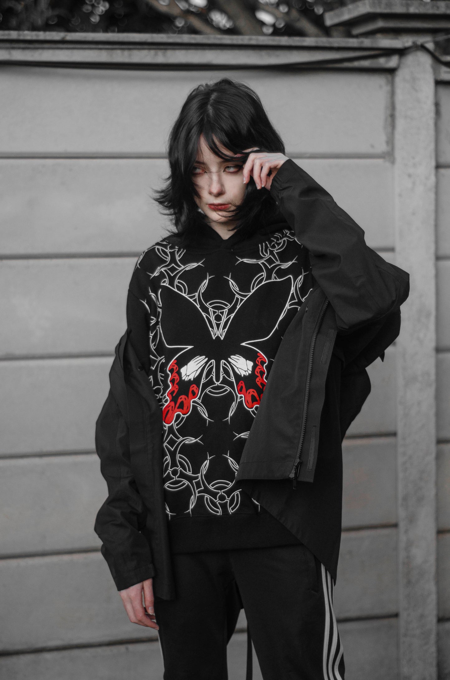 Maraho-Bio Hoodie - Black