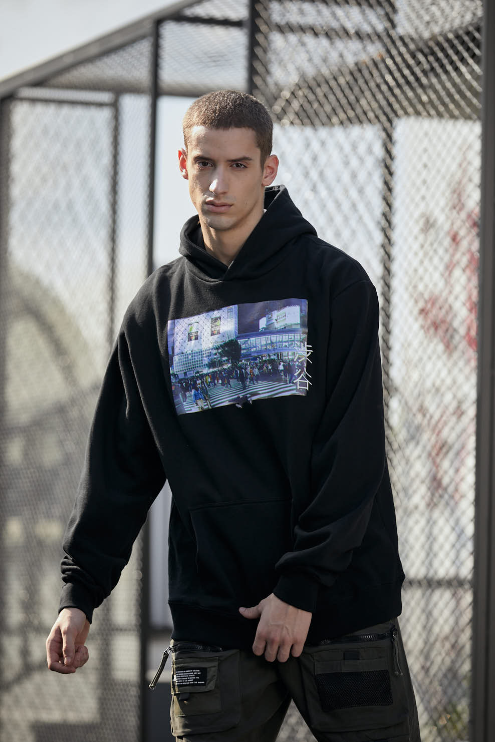 Shibuya Hoodie - Black