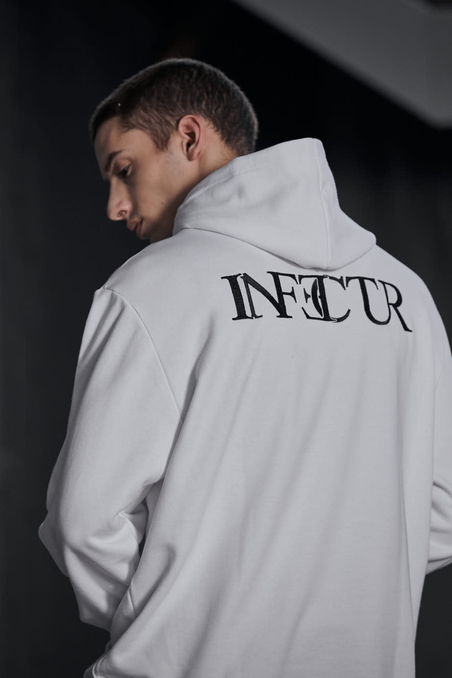 Logo Hoodie - White